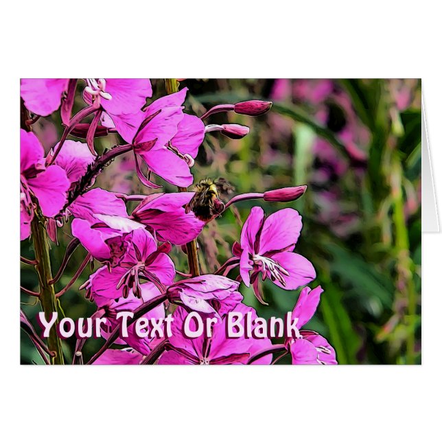 Cartão Bee Nice (Frente Horizontal)