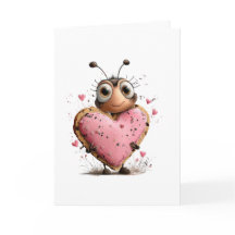 Bee Valentine's Day Card