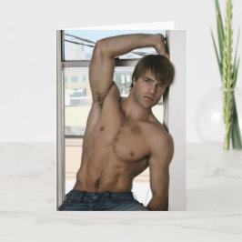 Cartão Beefcake novo