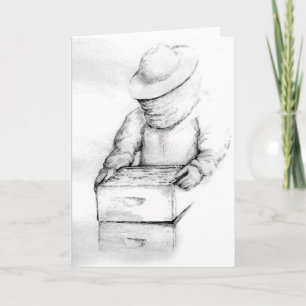 Cartão Beekeeper Note Card
