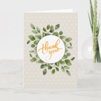 Cartão Beeple Thank You Floral
