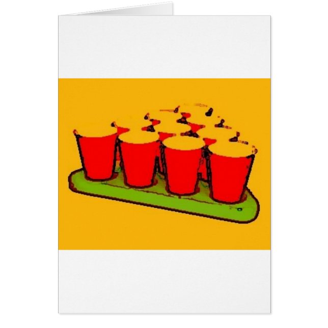 Cartão Beer Pong (Frente)