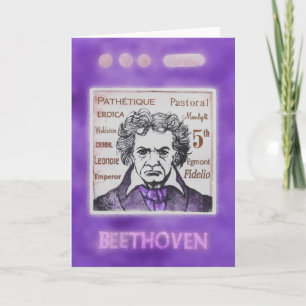 Cartão BEETHOVEN greetings card
