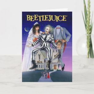 Cartão Beetlejuice   Cartaz Teatral