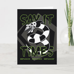 Cartão Beetlesumo Diga 3 Vezes