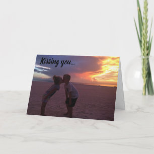 CARTÃO **BEIJAR VOCÊ É MINHA COISA FAVORITA A FAZER**