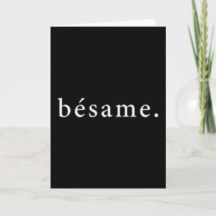 Cartão Beije-me Espanhol Beije-me Dia dos Namorados Minim