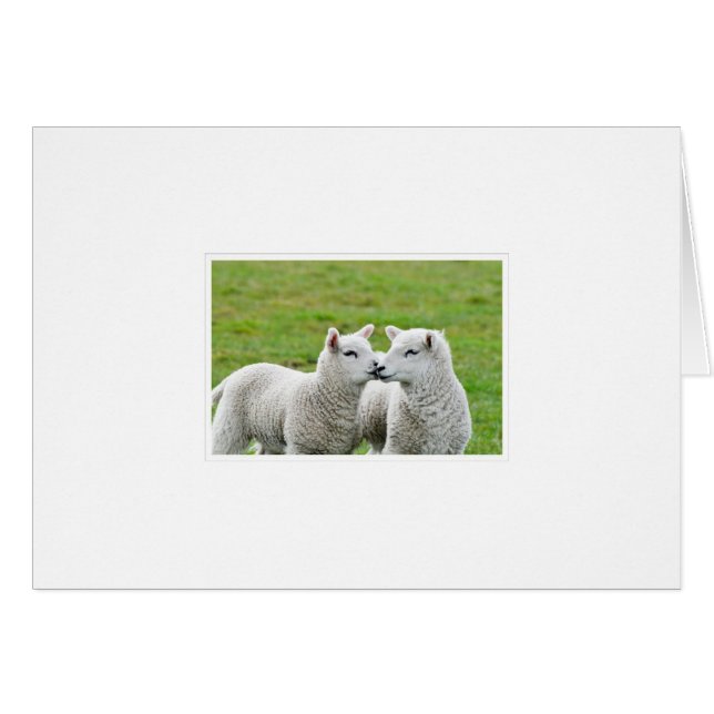 Cartão Beijo e maquiagem (Frente Horizontal)