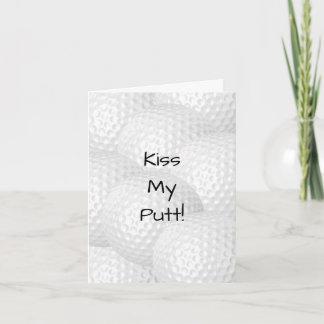 Cartão Beijo Personalizado Meu Putt