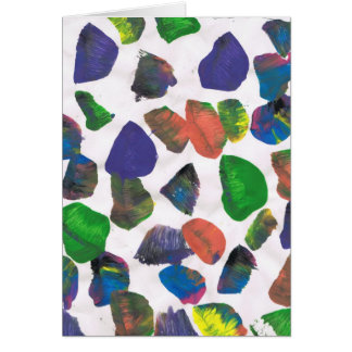 Cartão Beijos coloridos