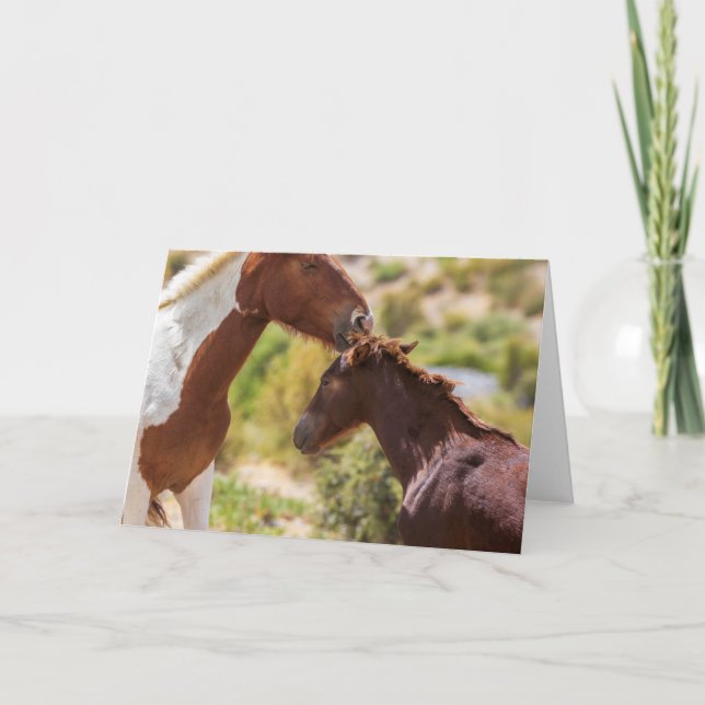 Cartão Beijos de Mamãe (Frente)