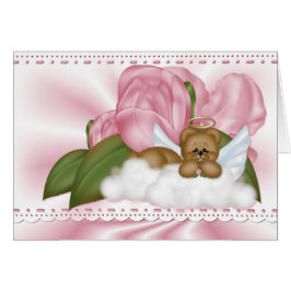 Cartão Beijos do anjo de Creek® do afago