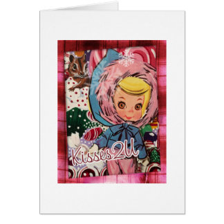 Cartão Beijos para você!