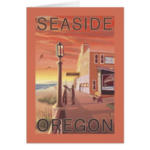 Cartão Beira-mar, opinião de OregonAquarium