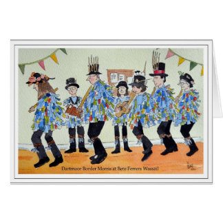 Cartão Beira Morris de Dartmoor no Bere Ferrers