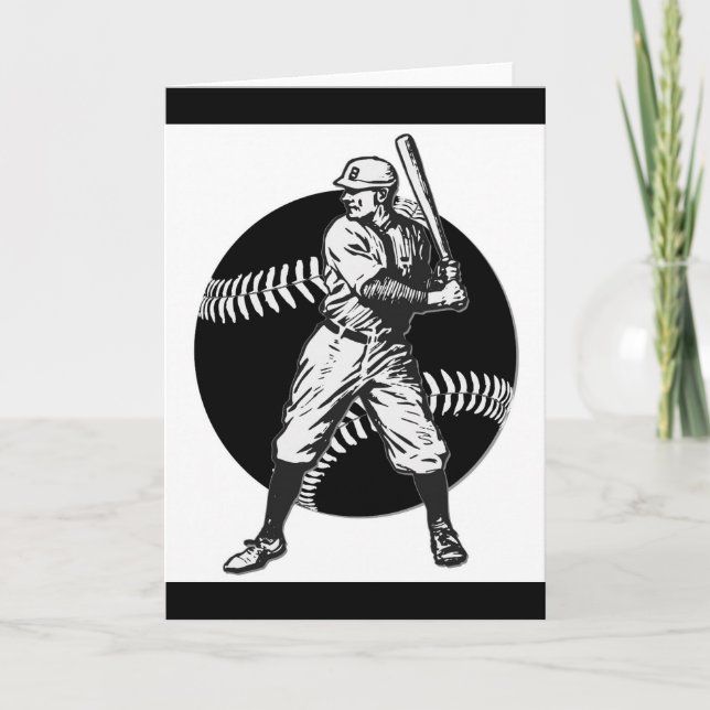 Cartão Beisebol:Vintage (Frente)