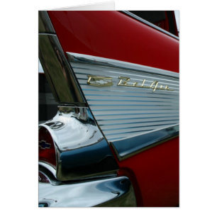 Cartão Bel Air 1957