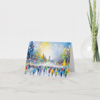 Cartão Bela Brown Venham Todos Vós Fiéis