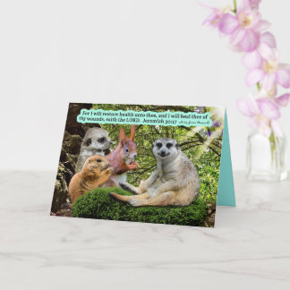 Cartão Bela Escritura de Cura Jeremias 30:17