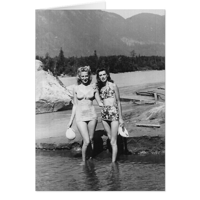 Cartão beleza balnear (Frente)