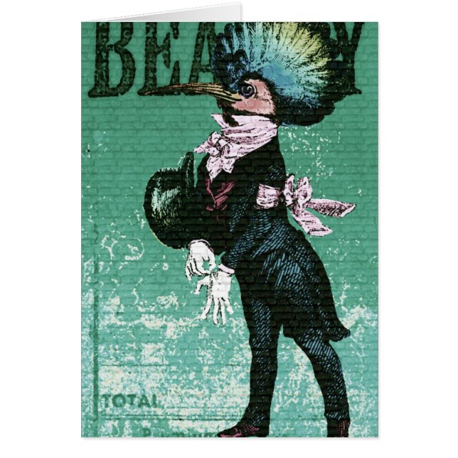 Cartão Beleza Bird (Frente)