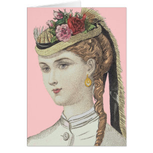 Cartão Beleza do Victorian - verão