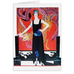 CARTÃO BELEZA E FOENIX,DESIGNER DE FASHION COMPOSITAM ART