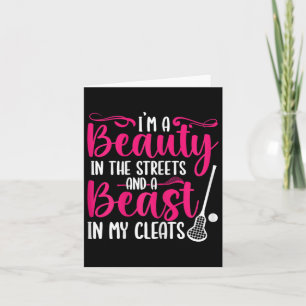 Cartão Beleza Esportiva Larga Na Besta Das Ruas Em Meus L