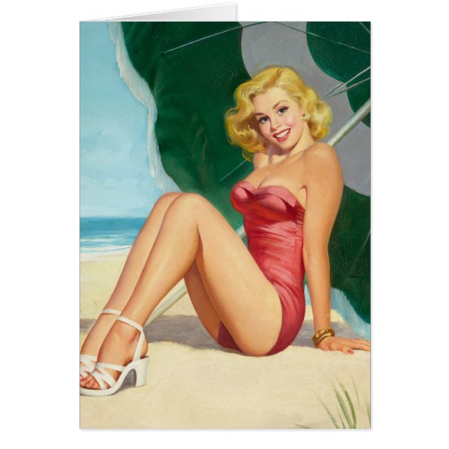 Cartão Beleza retro 63 (Frente)