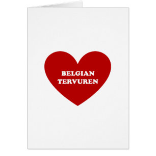 Cartão Belga Tervuren