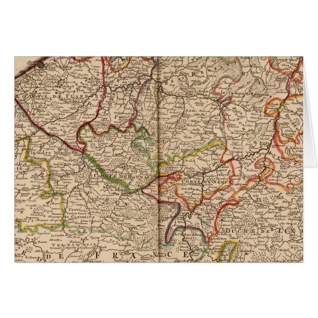 Cartão Bélgica e Luxemburgo (Frente Horizontal)