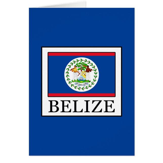 Cartão Belize (Frente)