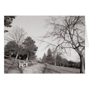 Cartão Bell Vue Park, Newport, Mon (Dez. 1977)