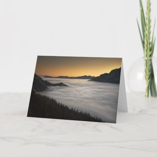 Cartão Belo amanhecer (Frente)