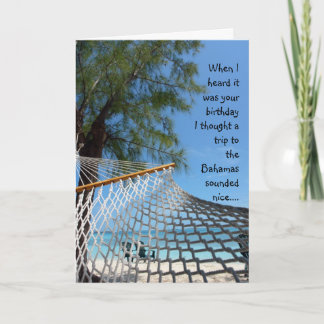 Cartão Belo aniversário!