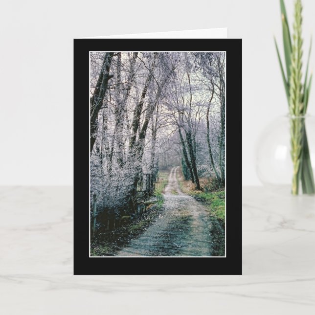 Cartão Belo Caminho do País - O Caminho Não Levado (Frente)