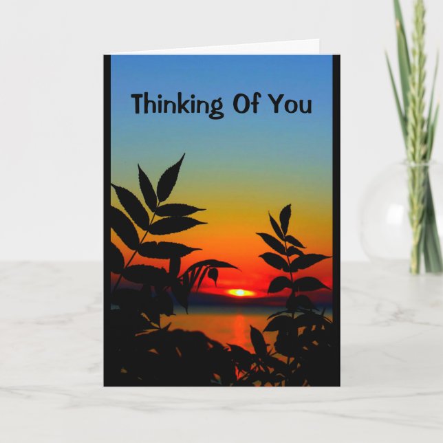 Cartão Belo Dia Do Sol Ao Sol (Frente)