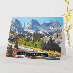 Cartão Belo dia na Montanha