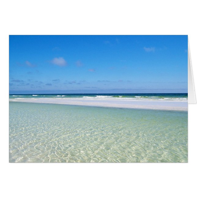 Cartão Belo Golfo do México (Frente Horizontal)