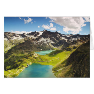 Cartão Belo Lago Agnel Itália