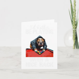 Cartão Belo Rack Piscina Billiards Para Homens