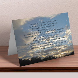 Cartão Belos Notecards Psalm 23