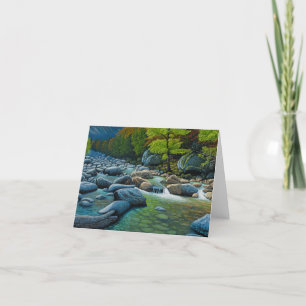 Cartão Below Vernal Falls Card