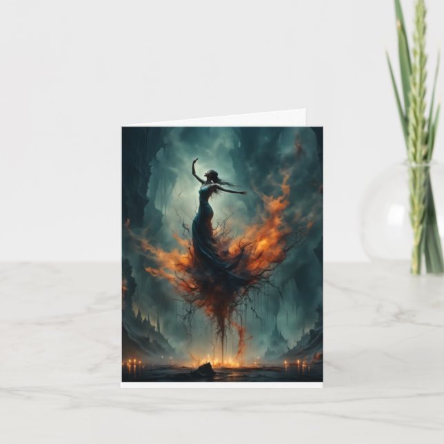 Cartão Beltane Blessings (Frente)