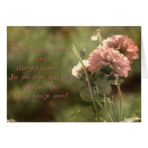 Cartão Bem, Blooming Dahlias