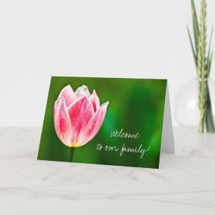 Cartão Bem-vindo à Família