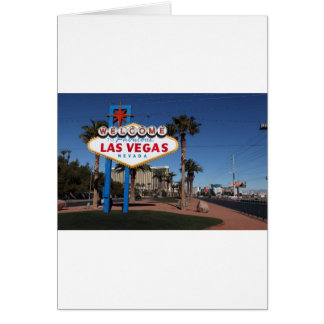 Cartão Bem-vindo a Las Vegas
