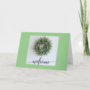 CARTÃO ***BEM-VINDO AO BAIRRO***