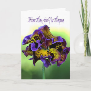 Cartão Bem-vindo ao lar da sua lua de mel