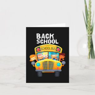 Cartão Bem-vindo de Volta à Escola  Eu Amo Minha Escola Ô